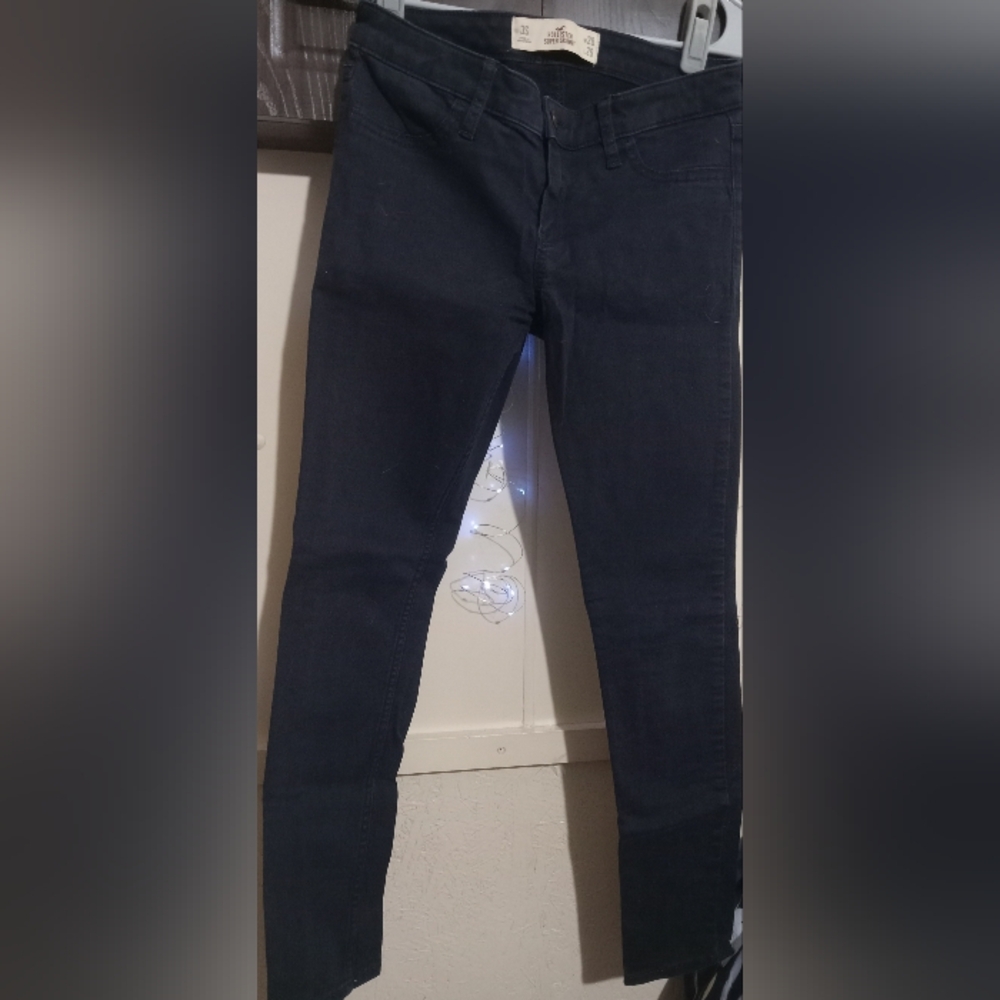 Women's Hollister Dark Blue/Indigo Skinny Jeans